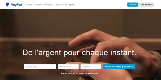 PayPal lance le paiement sur mobile en un clic