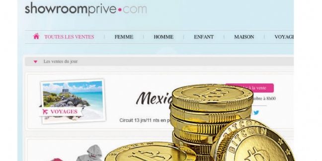 Showroomprivé déploie le paiement en bitcoins