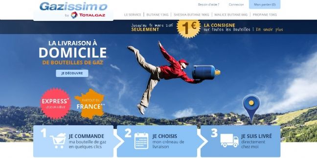 Gazissimo.fr : l'achat de gaz en un clic signé Totalgaz