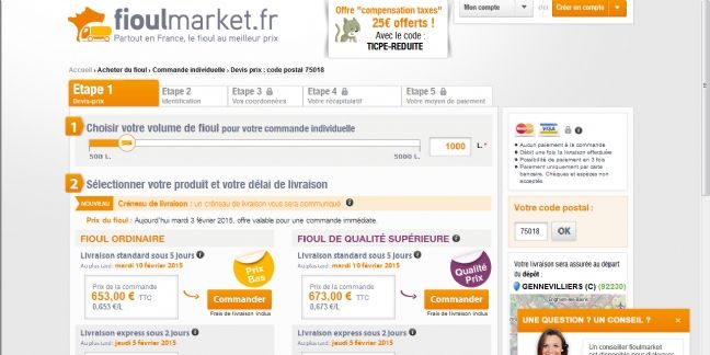 Fioulmarket.fr rassure ses clients grâce au tchat