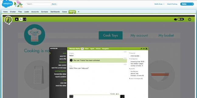 iAdvize lance un connecteur en collaboration avec Salesforce