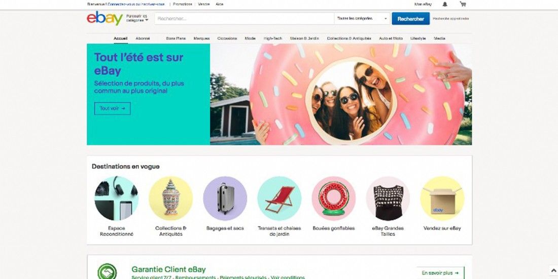 Ebay offre une nouvelle expérience shopping avec le lancement d'un bot