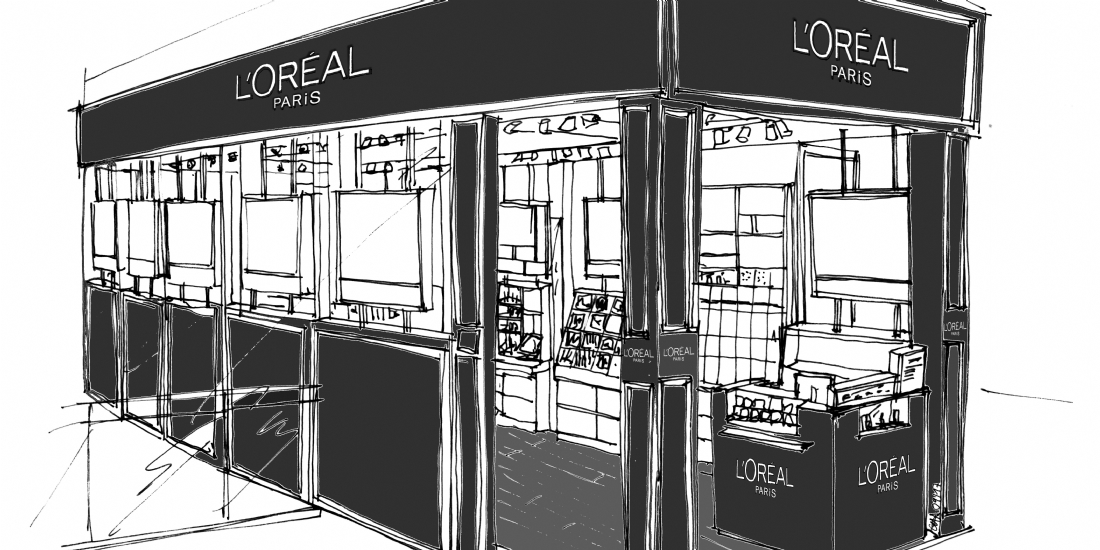 L'Oréal Paris ouvre sa 3e boutique en Ile-de-France