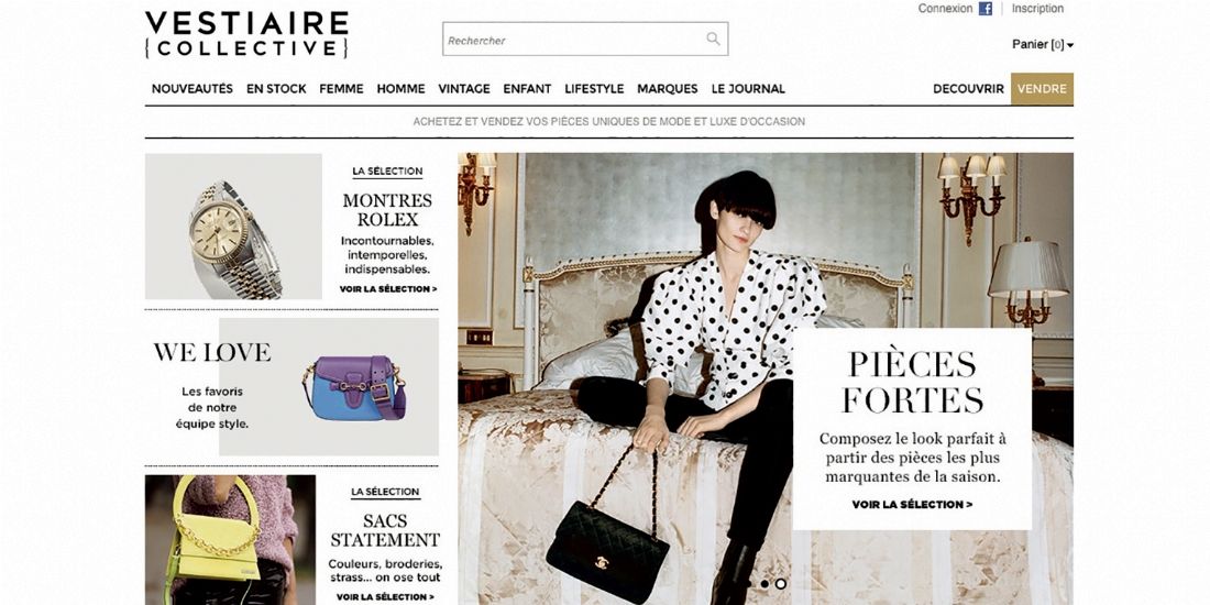 Vestiaire Collective score ses commandes