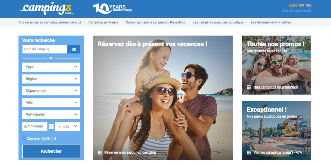 Campings.com lève 10 millions d'euros
