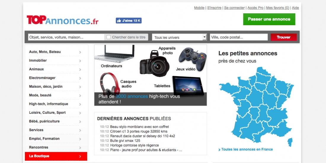 ParuVendu rachète Topannonces.fr