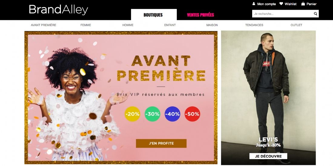 Brandalley anticipe des soldes d'hiver très dynamiques