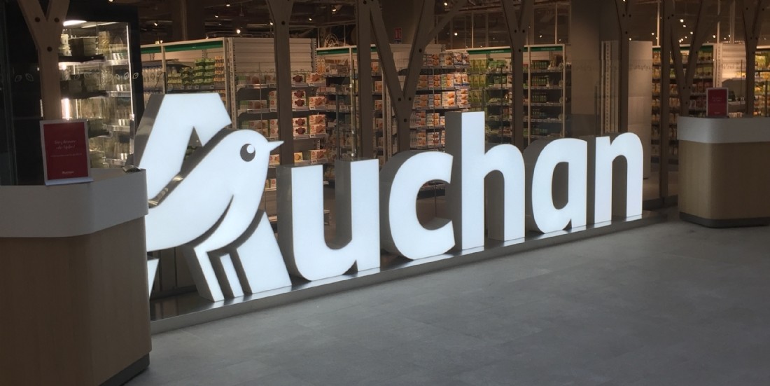 Auchan équipe l'ensemble de ses rayons d'étiquettes électroniques à Boulogne-Billancourt