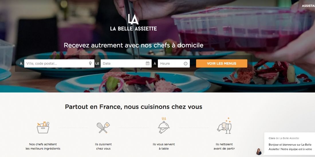 La Belle Assiette acquiert invite1chef.com