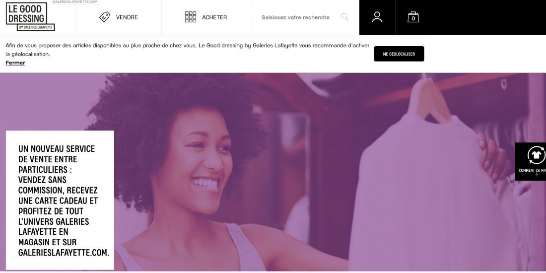 Les Galeries Lafayette arrivent sur le marché de l'occasion