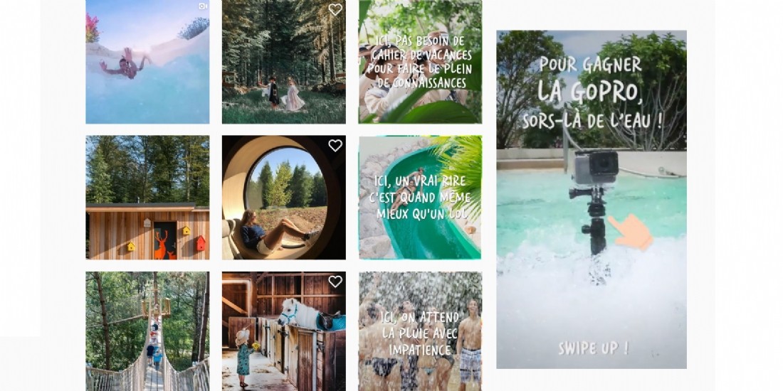 Center Parcs augmente le CA de son social media organique de 84% en 2019