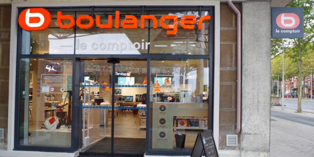 Boulanger rouvre 134 drives parking et piéton sans contact