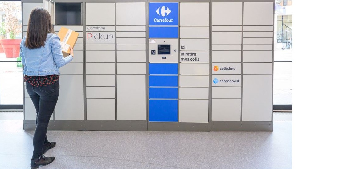 Carrefour déploie 400 consignes automatiques avec Pickup