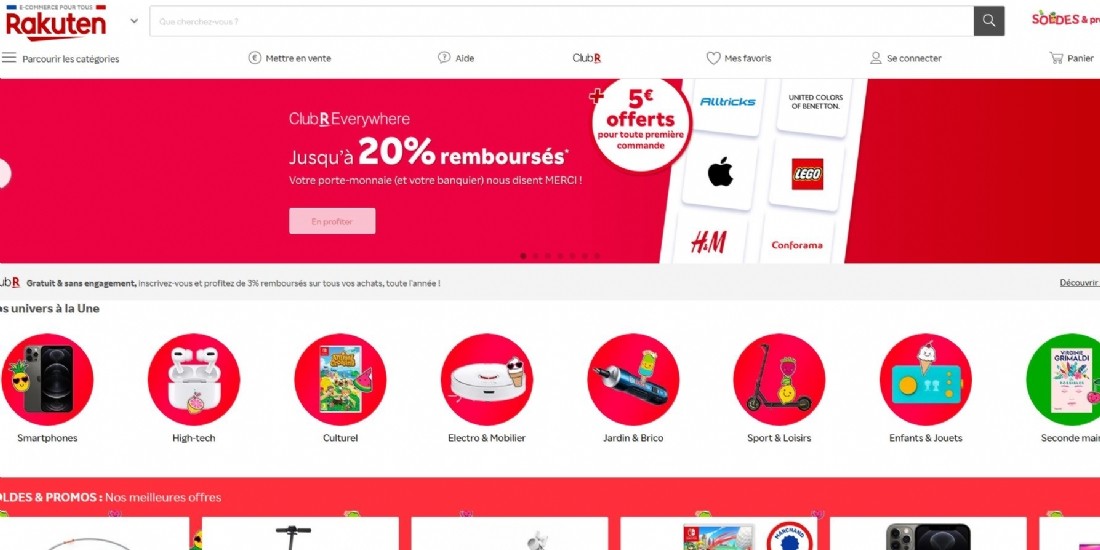 Rakuten atteint les 10 millions de clients français au sein de son club R