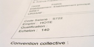 La convention collective réglemente une branche professionnelle.